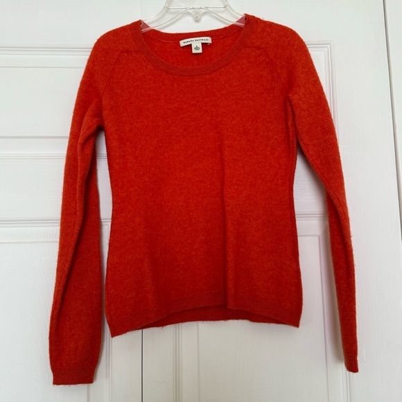 Banana Republic Orange Merino Wool/Cashmere Sweater Size S - Picture 1 of 4